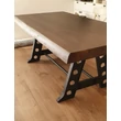 Kép 8/10 - Jurassic tölgyfa étkezőasztal fémlábakkal Vásárlótól - lavintagehome.hu