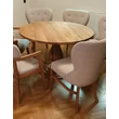 Kép 11/18 - Jersey kerek tölgyfa asztal Vásárlótól - lavintagehome.hu