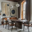 Kép 2/29 - Luna tölgyfa karfás étkezőszék - lavintagehome.hu