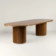 Kép 9/21 - Donald tölgyfa design étkezőasztal - lavintagehome.hu