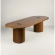 Kép 1/20 - Donald tölgyfa design konferenciaasztal - lavintagehome.hu