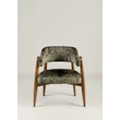 Kép 55/68 - Empero tölgyfa kárpitozott karfás étkezőszék - Elephant Dedar kárpit - lavintagehome.hu