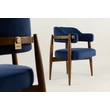 Kép 49/68 - Empero tölgyfa kárpitozott karfás étkezőszék - SWADE kárpit - lavintagehome.hu