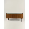 Kép 11/16 - Jacqueline tölgyfa komód márványlappal - lavintagehome.hu
