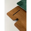 Kép 19/23 - Jais tölgyfa-márvány dohányzóasztal - lavintagehome.hu