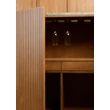 Kép 13/17 - Winston diófa bárszekrény márványlappal LED világítás-lavintagehome.hu