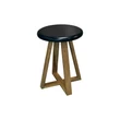 Kép 3/5 - Tonic Low Stool alacsony tölgyfa ülőke - lavintagehome.hu