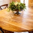 Kép 5/18 - Jersey kerek tölgyfa étkezőasztal - lavintagehome.hu