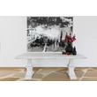 Kép 13/31 - Nirvana tölgyfa étkezőasztal 140cm fehér fenyőlábbal - lavintagehome.hu