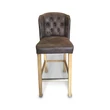 Kép 2/3 - Roxette kárpitozott tölgyfa bárszék - lavintagehome.hu