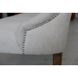 Kép 6/7 - Camilla kárpitozott bükkfa étkezőpad 200 cm - lavintagehome.hu