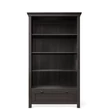 Kép 1/8 - Karisma prémium könyvszekrény Olajos szürke - lavintagehome.hu