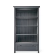Kép 4/8 - Karisma prémium könyvszekrény Kékes szürke - lavintagehome.hu
