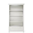 Kép 3/8 - Karisma prémium könyvszekrény Fényes fehér - lavintagehome.hu