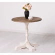 Kép 8/15 - Kerek tömörfa bárasztal fenyőfa lábbal 78 cm - lavintagehome.hu
