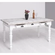 Kép 1/6 - Fenyőfa étkezőasztal 3 fiókos - lavintagehome.hu