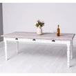 Kép 4/6 - Fenyőfa étkezőasztal 3 fiókos - lavintagehome.hu