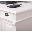 Kép 4/16 - Fenyőfa íróasztal 3 fiókos, 2 ajtós - lavintagehome.hu