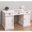 Kép 9/16 - Fenyőfa íróasztal 3 fiókos, 2 ajtós - lavintagehome.hu