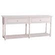 Kép 2/17 - Fenyőfa konzolasztal 2 fiókos - lavintagehome.hu
