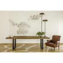 Sasa tölgyfa étkezőasztal U lábbal - lavintagehome.hu