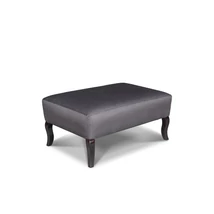 Textile kárpitozott tölgyfa puff - lavintagehome.hu
