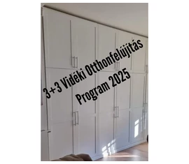 3+3 Vidéki Otthonfelújítási Program 2025