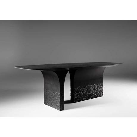 Luna tölgyfa design étkezőasztal  - lavintagehome.hu