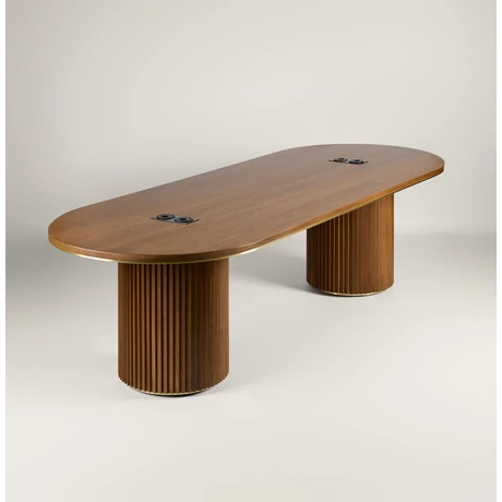 Donald tölgyfa design konferenciaasztal - lavintagehome.hu