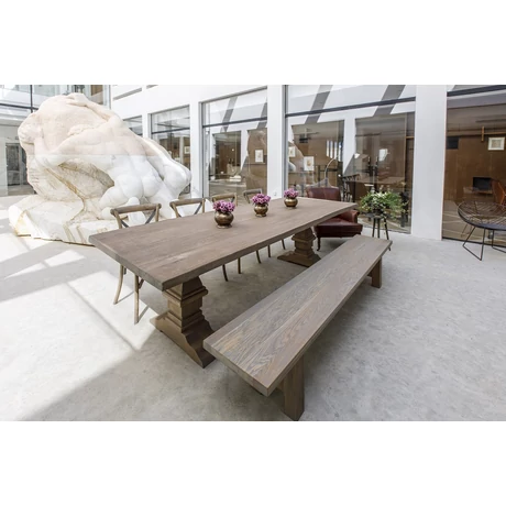 Nirvana tölgyfa étkezőasztal 180 cm tölgyfalábbal - lavintagehome.hu