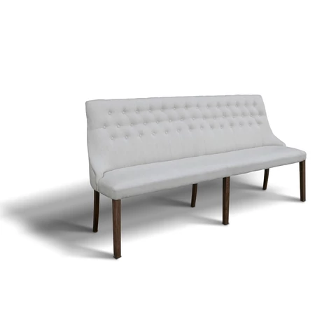 Camilla kárpitozott bükkfa étkezőpad 200 cm - lavintagehome.hu