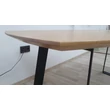 Kép 9/18 - Stratton tölgyfa asztal fémlábbal 200X100cm - lavintagehome.hu