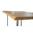 Kép 4/6 - Alien tölgyfa étkezőasztal acél lábakkal - lavintagehome.hu