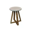 Kép 2/5 - Tonic Low Stool alacsony tölgyfa bárszék - lavintagehome.hu