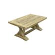 Kép 1/3 - Captain Morgan rusztikus tölgy dohányzóasztal 100cm-lavintagehome.hu