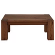 Kép 6/14 - Farmhouse tölgyfa dohányzóasztal 130 cm SÖTÉT TÖLGY- lavintagehome.hu