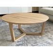 Kép 3/12 - Roma tölgyfa dohányzóasztal 90 X 40 cm - lavintagehome.hu