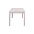 Kép 7/10 - Farmhouse Slim tölgyfa étkezőasztal 160 cm MOSOTT FEHÉR - lavintagehome.hu
