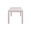 Kép 7/10 - Farmhouse Slim tölgyfa étkezőasztal 160 cm MOSOTT FEHÉR - lavintagehome.hu