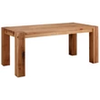 Kép 8/17 - Farmhouse tölgyfa bővíthető étkezőasztal 160 cm ÉRETT TÖLGY - lavintagehome.hu