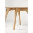 Kép 4/11 - Heron tölgyfa kerek étkezőasztal - lavintagehome.hu