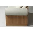 Kép 4/10 - Badmash kárpitozott tölgyfa sofa - lavintagehome.hu