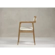 Kép 5/14 - Ivy karfás tölgyfa étkezőszék 4db fehér - lavintagehome.hu