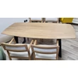 Kép 4/11 - Stratton tölgyfa asztal fémlábbal 200X100cm - lavintagehome.huu