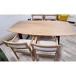 Kép 7/11 - Stratton tölgyfa asztal fémlábbal 200X100cm - lavintagehome.hu