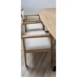 Kép 6/21 - Stratton tölgyasztal fémlábbal + 4 Ivy tölgy székkel-lavintagehome.hu