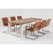 Kép 2/2 - California tölgyfa étkezőasztal 200 cm - lavintagehome.hu