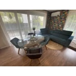 Kép 6/7 - Vásárlói fotó - Rio üveglapos tölgyfa kerek étkezőasztal 140 cm - lavintagehome.hu