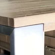 Kép 4/5 - Georg Inox tölgyfa bárasztal - lavintagehome.hu