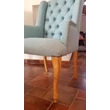 Kép 9/13 - Birmingham kárpitozott tölgyfa karfás szék Vásárlótól - lavintagehome.hu